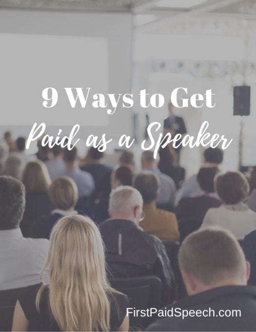9 Ways to Get Paid as a Speaker