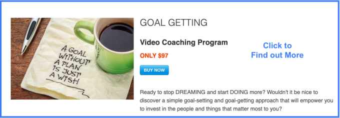Goal Getting Coaching Program