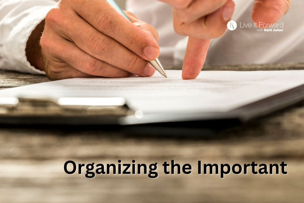 Organizing the Important