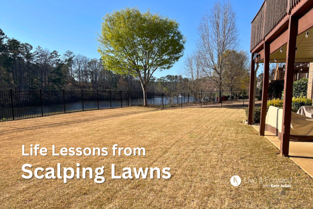 Life Lessons from Scalping Lawns
